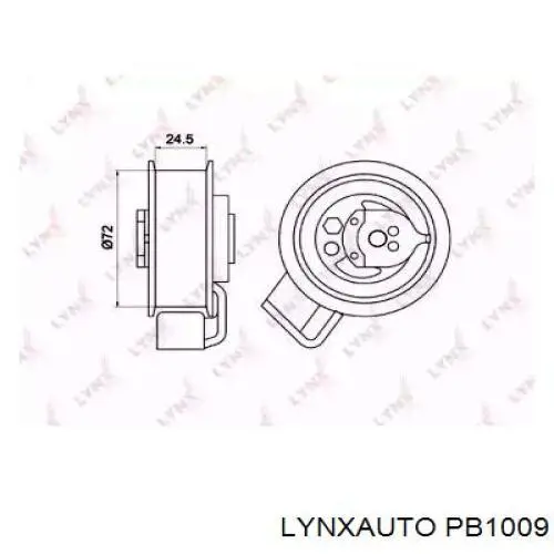 Ролик ГРМ PB1009 Lynxauto