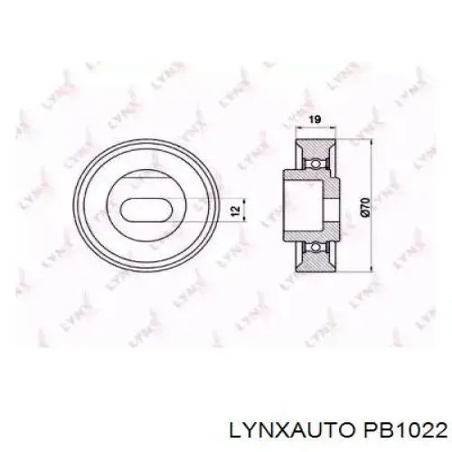 13404P13003 Honda Ролик натяжителя ремня ГРМ