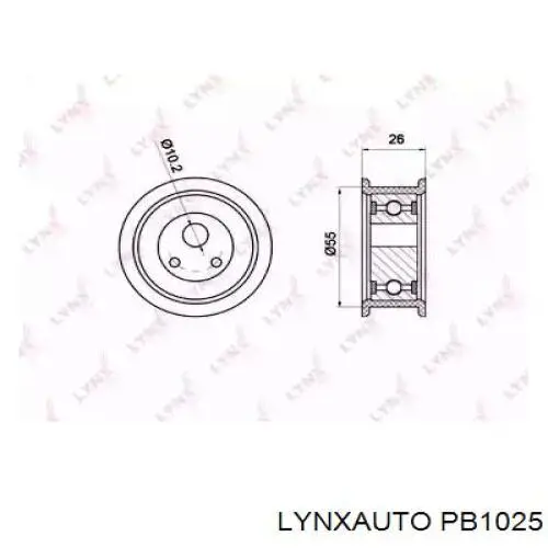 Ролик ГРМ PB1025 Lynxauto