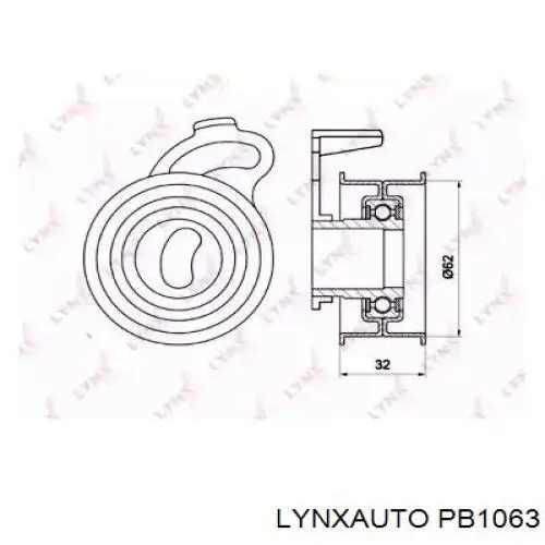 Ролик ГРМ PB1063 Lynxauto