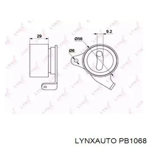 Ролик ГРМ PB1068 Lynxauto