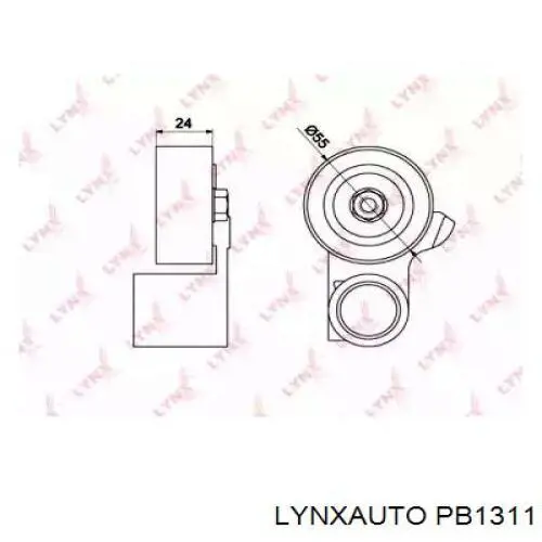 Ролик натяжителя ремня ГРМ LYNXAUTO PB1311