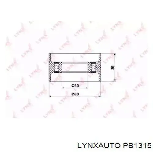 Ролик ГРМ PB1315 Lynxauto