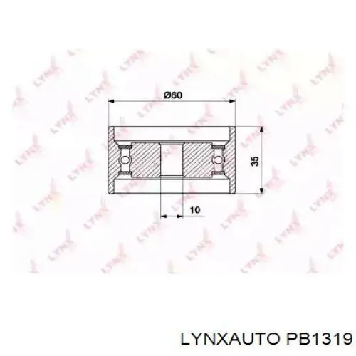 Ролик ГРМ PB1319 Lynxauto