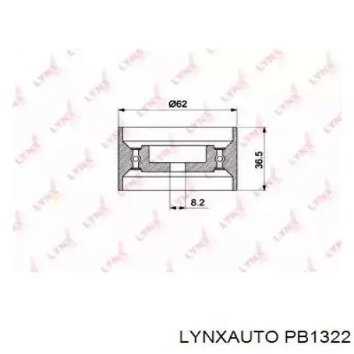 Ролик ГРМ PB1322 Lynxauto