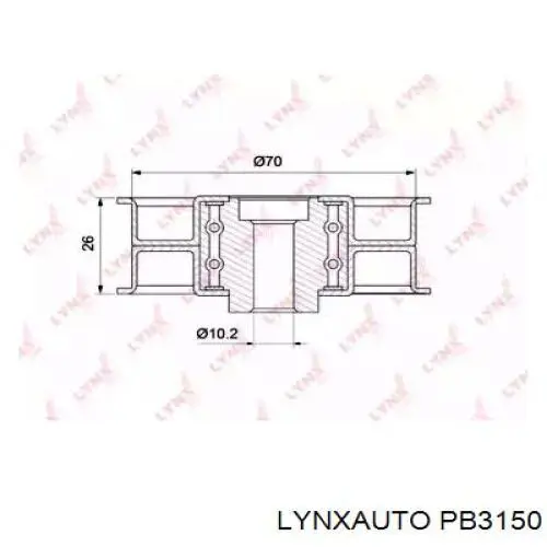 Паразитный ролик ГРМ PB3150 Lynxauto