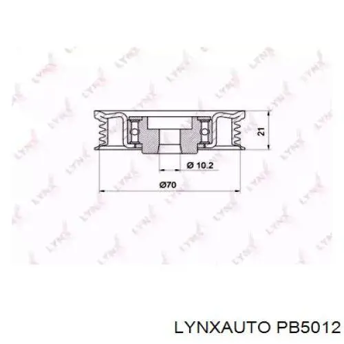 Натяжной ролик MD359746 Mitsubishi