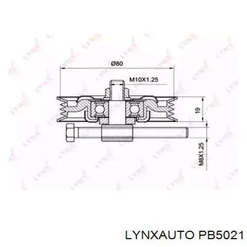 Натяжной ролик PB5021 Lynxauto