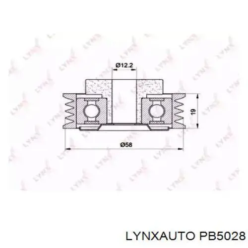 Натяжной ролик PB5028 Lynxauto