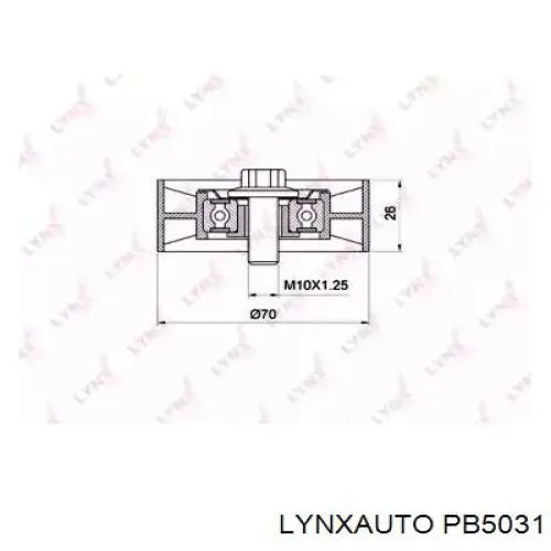 Натяжной ролик PB5031 Lynxauto