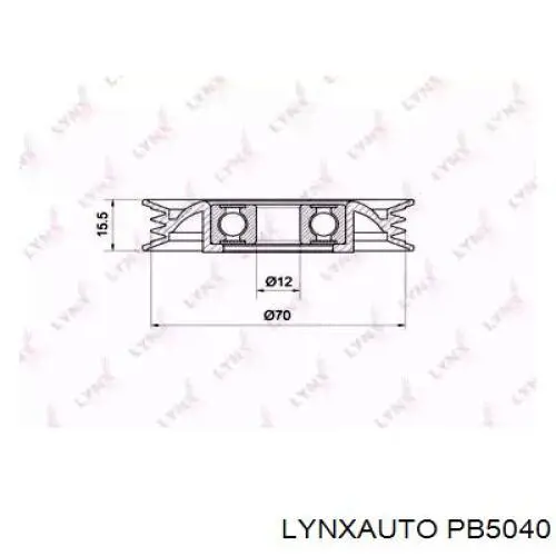 Натяжной ролик PB5040 Lynxauto