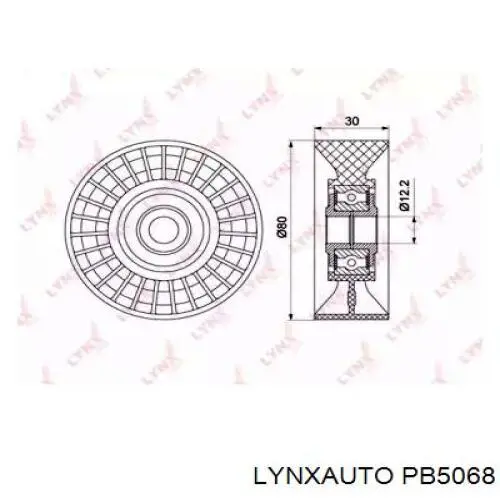 Натяжной ролик PB5068 Lynxauto