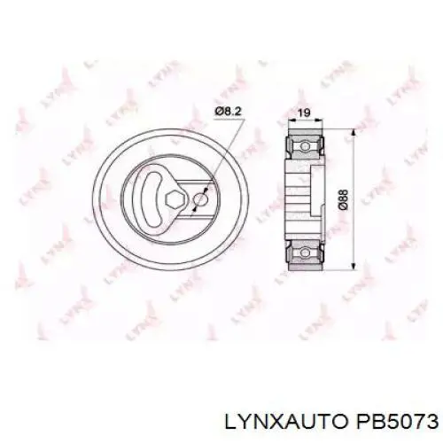 PB5073 Lynxauto rolo de reguladora de tensão da correia de transmissão