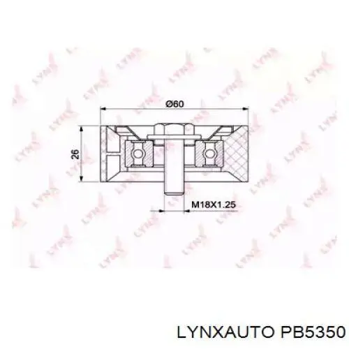 Натяжной ролик PB5350 Lynxauto