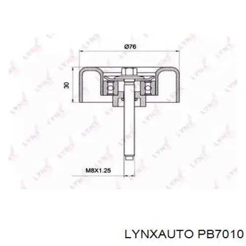 PB7010 Lynxauto паразитный ролик