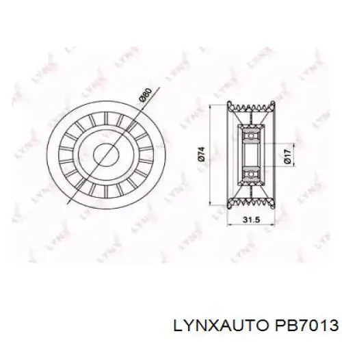 Натяжной ролик PB7013 Lynxauto