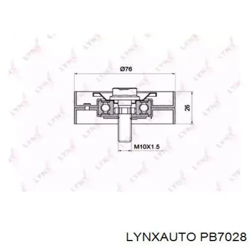 Паразитный ролик PB7028 Lynxauto