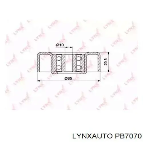 Паразитный ролик PB7070 Lynxauto