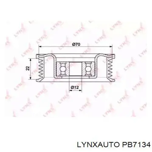 Паразитный ролик PB7134 Lynxauto