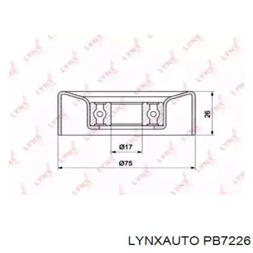 PB7226 Lynxauto reguladora de tensão da correia de transmissão