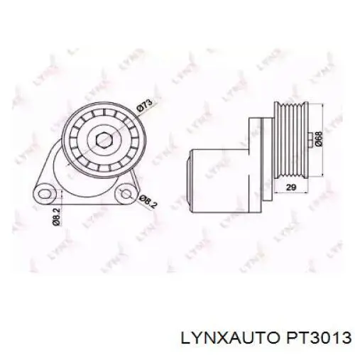 Натяжитель приводного ремня PT3013 Lynxauto