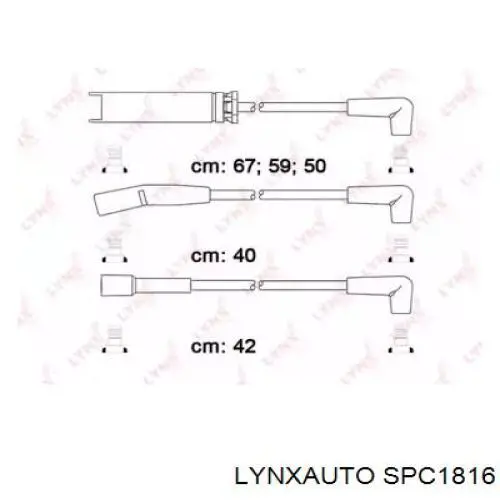 SPC1816 Lynxauto высоковольтные провода
