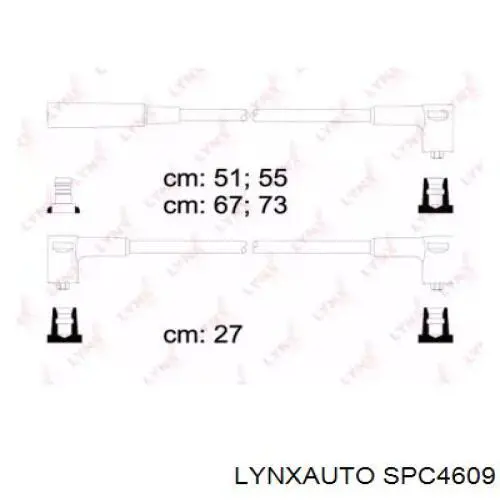 Высоковольтные провода SPC4609 Lynxauto