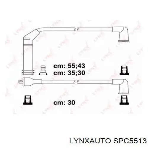 SPC5513 Lynxauto высоковольтные провода