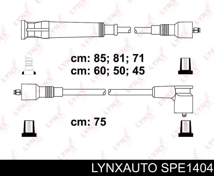 SPE1404 Lynxauto высоковольтные провода