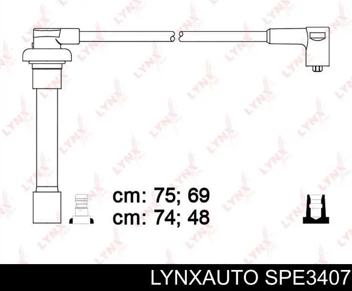 Высоковольтные провода SPE3407 Lynxauto