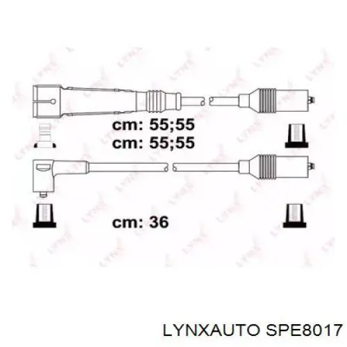 SPE8017 Lynxauto высоковольтные провода
