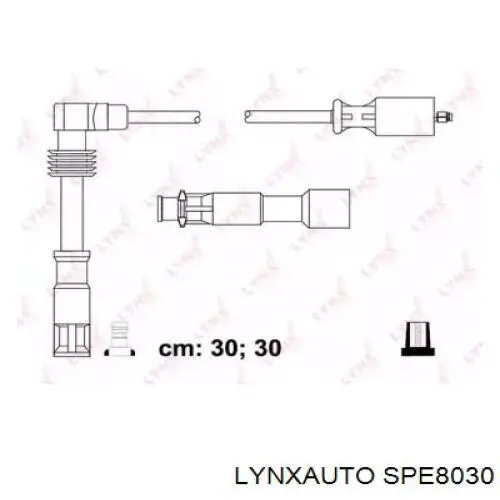 Высоковольтные провода SPE8030 Lynxauto