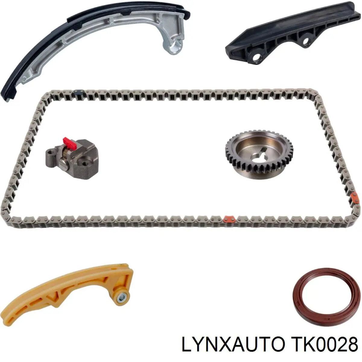 TK0028 Lynxauto cadeia do mecanismo de distribuição de gás, kit