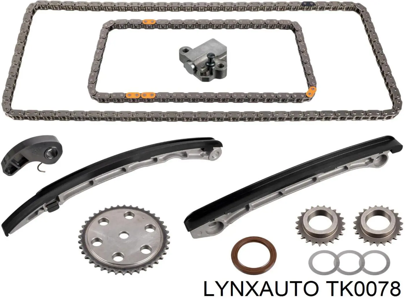 Ремкомплект ГРМ Lynxauto TK0078 цена, от 184.92 USD