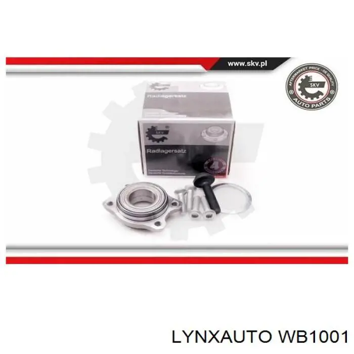 WB1001 Lynxauto подшипник ступицы передней/задней