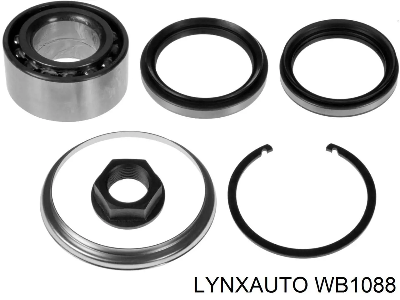 WB1088 Lynxauto rolamento de cubo dianteiro