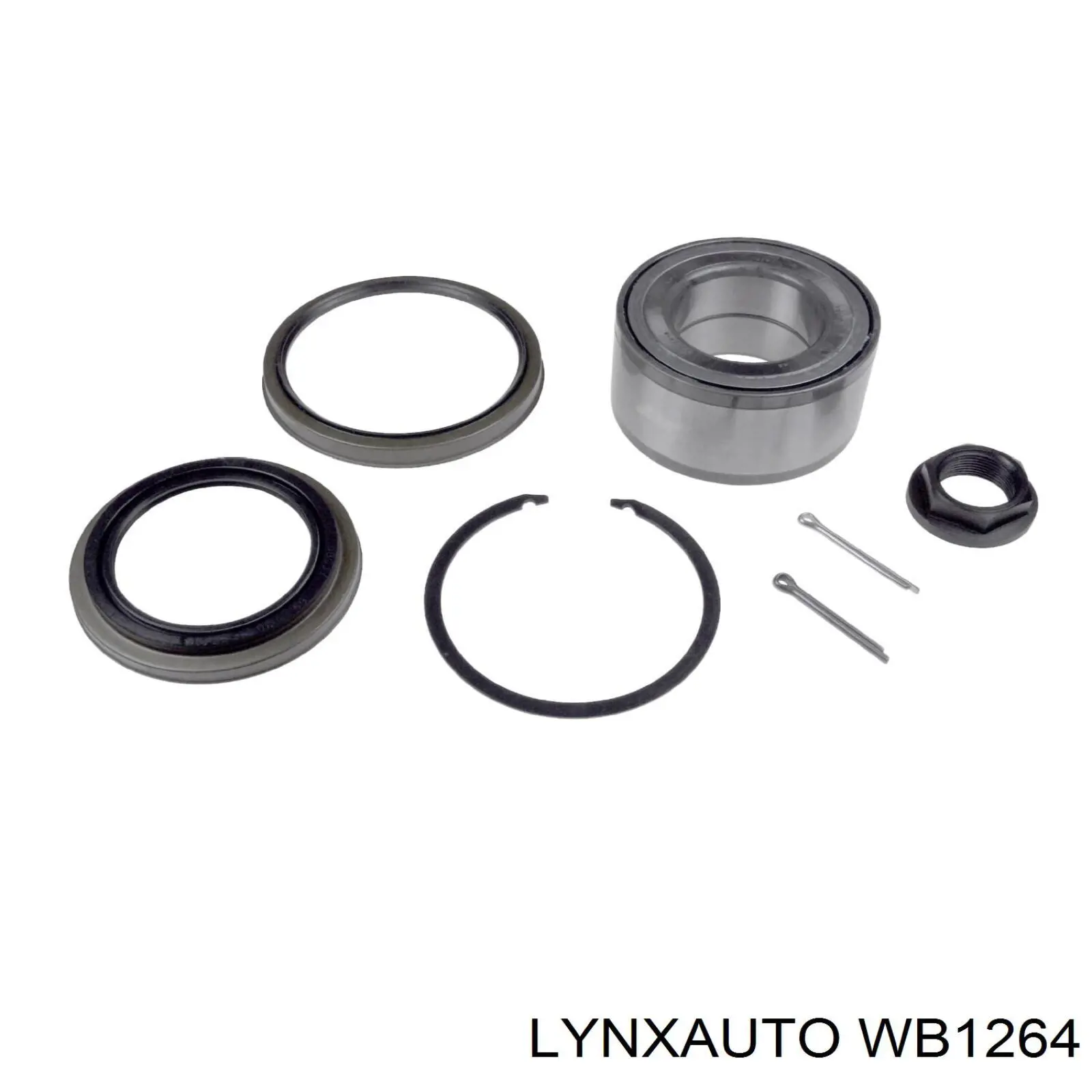 WB1264 Lynxauto rolamento de cubo dianteiro