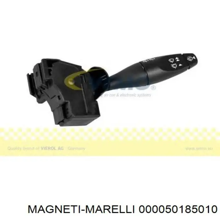 Conmutador en la columna de dirección derecho 000050185010 Magneti Marelli