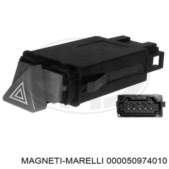 Кнопка включения аварийного сигнала Magneti Marelli 000050974010