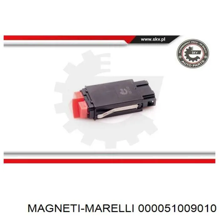 Кнопка включения аварийного сигнала Magneti Marelli 000051009010