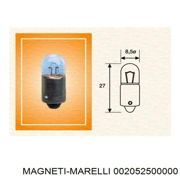 Лампочки в противотуманки Magneti Marelli 002052500000 цена, от 4.00 USD