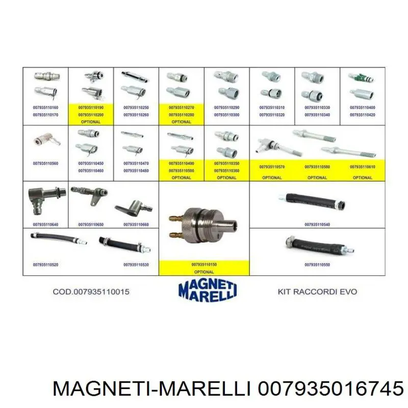 Купить 007935016745 Magneti Marelli 