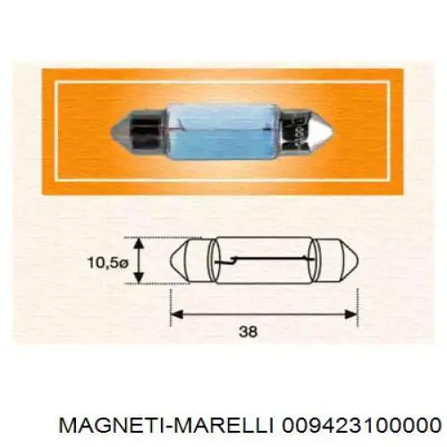 Лампочка 009423100000 Magneti Marelli