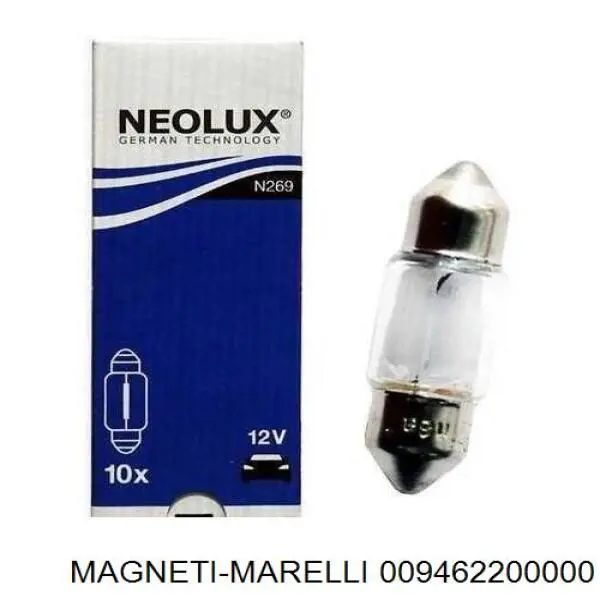 Лампочка 009462200000 Magneti Marelli