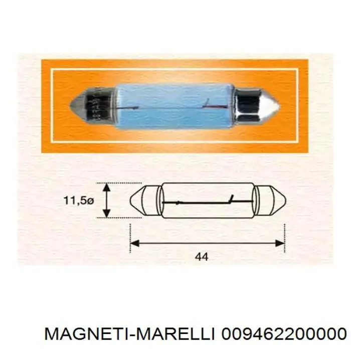 Лампочка 009462200000 Magneti Marelli