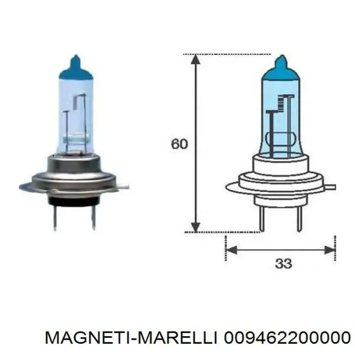 Лампочка накаливания Magneti Marelli 009462200000 цена, от 0.10 USD