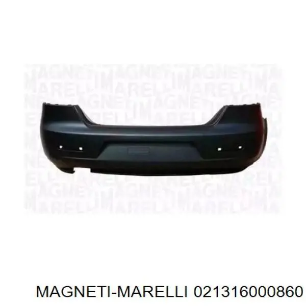 71777560 Fiat/Alfa/Lancia Задний бампер