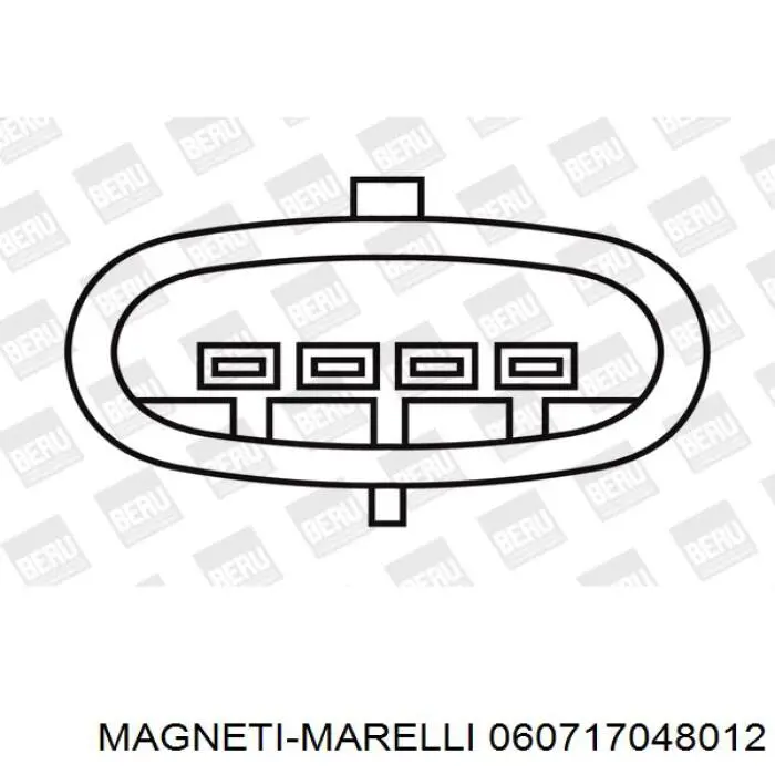 Купить 060717048012 Magneti Marelli Катушка зажигания