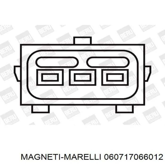 Купить 060717066012 Magneti Marelli Катушка зажигания