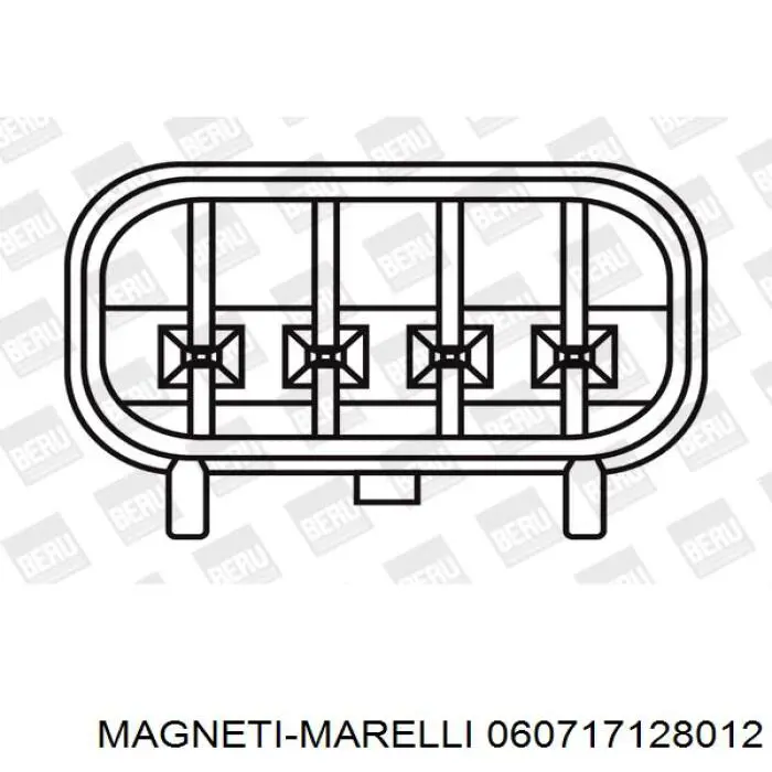 Модуль зажигания Magneti Marelli 060717128012 цена, от 42.11 USD